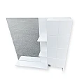 Upper cabinet with mirror 5003 – Fiurenza 11.14.41.0040 – миниатюра 1