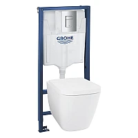 Комплект за вградена тоалетна GROHE Solido BauEdge Ceramic 4в1 120184SH00, хром – Grohe 11.21.79.0202