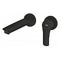 GROHE Eurosmart wall-mounted basin mixer 293382433 Matte Black – Grohe 11.23.70.0354 – миниатюра 2