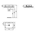 Мивка Ipalyss 55 см върху плот E207801 – Ideal Standard 11.21.53.0226 - siko.bg Мивка Ipalyss 55 см върху плот E207801 – Ideal Standard 11.21.53.0226 – миниатюра 2