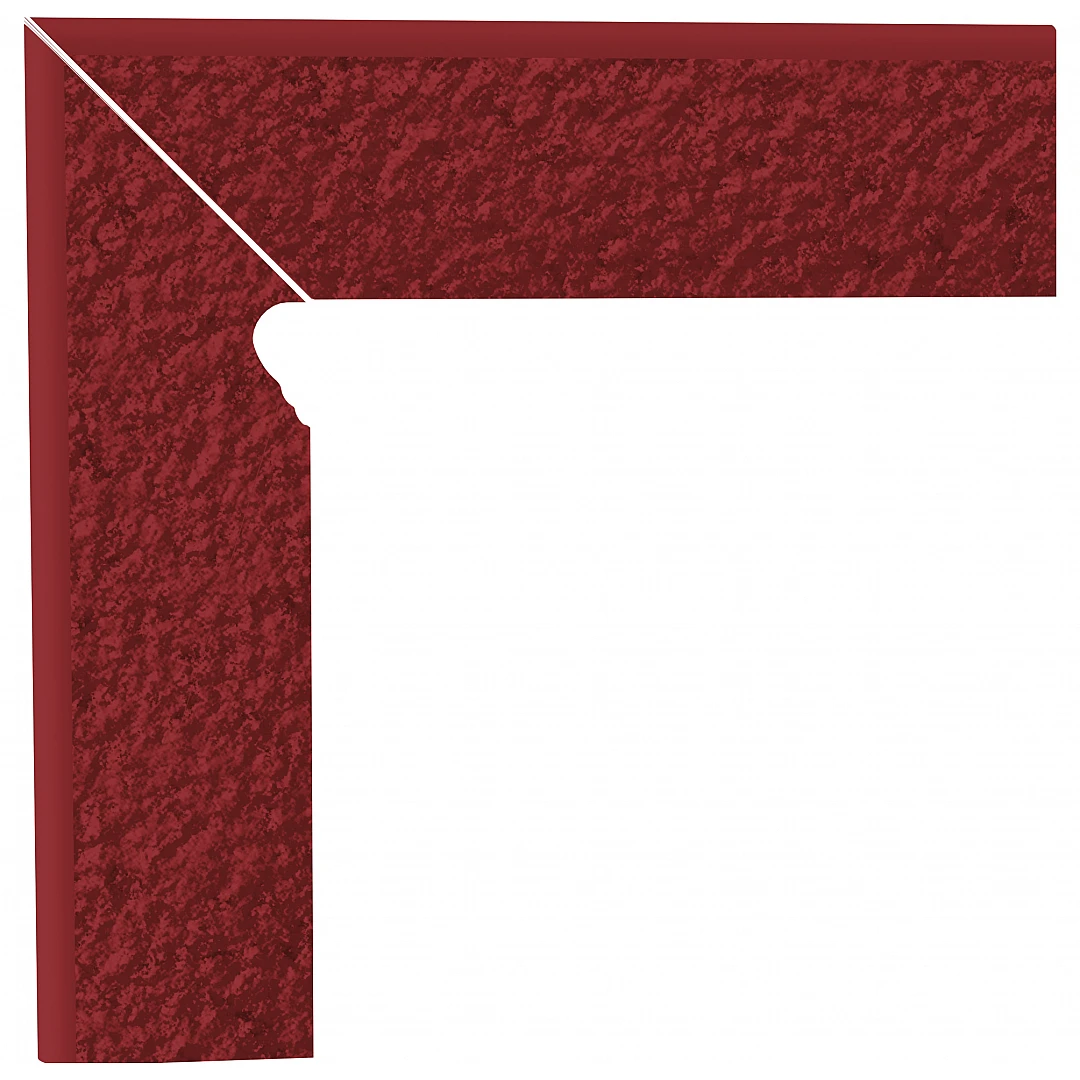 Клинкер Paradyz Natural Rosa Duro ляв цокъл 8.1х30 – Paradyz 11.13.13.3.0154
