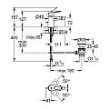 Grohe BauLoop bidet mixer 23338000 – Grohe 11.16.165.0489 – миниатюра 1