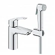 Смесител за умивалник Grohe Eurosmart 1/2″ с хигиенен душ, S-размер хром 23124003 – Grohe 11.23.72.0084 – миниатюра