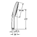 Ръчен душ с 3 струи Grohe Rainshower SmartActive 130 26574000 – Grohe 11.5.54.0684 - siko.bg Ръчен душ с 3 струи Grohe Rainshower SmartActive 130 26574000 – Grohe 11.5.54.0684 – миниатюра 4