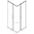Душ кабина Inter Ceramic ICS 789G/NANO – Inter Ceramic 789G/NANO – миниатюра 2