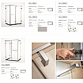 Shower cabins Inter Ceramic ICL 2601 L "DELIANA" – Inter Ceramic 2601L – миниатюра 1