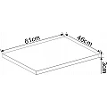 Мебели за баня PVC ICP 6146-2 – Inter Ceramic 6146-2 – миниатюра 3