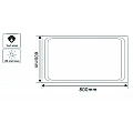 Огледала с вградено осветление Inter Ceramic ICL 1594 – Inter Ceramic 1594 LED – миниатюра 1