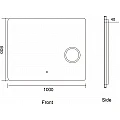 Огледала с вградено осветление Inter Ceramic ICL 1806 – Inter Ceramic 1806 – миниатюра 1