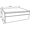 Мебели за баня ICP 6020-1 – Inter Ceramic 6020-1 – миниатюра 3