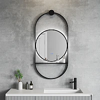 SAVONA BLACK ОГЛЕДАЛО LED 60X120 1943MB