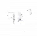 Inter Ceramic Inter Ceramic ICF 233014 GRAY mixer – Inter Ceramic 233014 GRAY – миниатюра 2