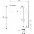 Faucets ELIDA ICF 7107018K – Inter Ceramic 7107018K – миниатюра 1