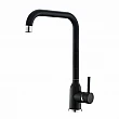 ЧЕРЕН ГРАНИТ смесител за кухня висок 7107005 – Inter Ceramic 7107005 BLACK – миниатюра