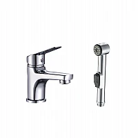 Brass mixer with BIDET handpiece "ALFI" ICF 1411123 – Inter Ceramic