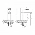 Brass Faucet Inter Ceramic HANÁ Inter Ceramic ICF 1453153W – Inter Ceramic 1453153W – миниатюра 4