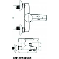 Смесители Inter Ceramic  " КРИСТИ " Inter Ceramic  ICF 6258290/БЕЗ А-РИ – Inter Ceramic 6258290/БЕЗ А-РИ – миниатюра 1