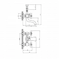 Brass Faucet ALGARA ICF 6006851BR – Inter Ceramic 6006851 BR – миниатюра 2