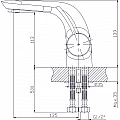 Brass Faucet Inter Ceramic TIANA ICF 1390091 – Inter Ceramic 1390091 – миниатюра 1