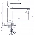 Месингов Смесител Inter Ceramic  ЕЛМИРА  ICF 1132505 – Inter Ceramic 1132505 – миниатюра 1