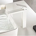 Brass Faucet Inter Ceramic ICF 1418191W ELINOR MATT WHITE – Inter Ceramic 1418191W – миниатюра 1