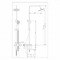 Тръбно окачване Inter Ceramic 6017B – Inter Ceramic 6017B - siko.bg Тръбно окачване Inter Ceramic 6017B – Inter Ceramic 6017B – миниатюра 2