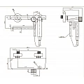 Brass bidet mixer ICF 3510GG – Inter Ceramic 3510GG – миниатюра 1
