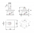 Месингов смесител за вграждане ICF 5541711 1 EASY BOX – Inter Ceramic 5541711 - 1 - siko.bg Месингов смесител за вграждане ICF 5541711 1 EASY BOX – Inter Ceramic 5541711 - 1 – миниатюра 1
