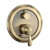 Brass built-in mixer ICF 5545372-1BR – Inter Ceramic
