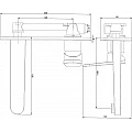 Brass built-in mixer ICF 592053B – Inter Ceramic 592053B – миниатюра 3