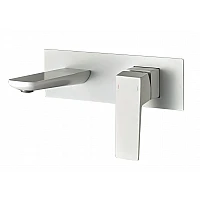Brass built-in mixer ICF 8110191MW ELINOR WHITE MATT – Inter Ceramic