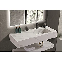 Умивалник  " PIETRA" Inter Ceramic ICL 12049/120W БЕЗ ОТВОР