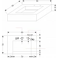 Умивалник " PIETRA" Inter Ceramic ICL 12049/80W – Inter Ceramic 12049/80W - siko.bg Умивалник " PIETRA" Inter Ceramic ICL 12049/80W – Inter Ceramic 12049/80W – миниатюра 1