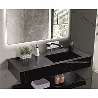 Умивалник " PIETRA" Inter Ceramic ICL 12049/120B RIGHT БЕЗ ОТВОР
