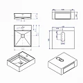 Washbasin - ICP 6029 / 38338B – Inter Ceramic 6029 / 38338B – миниатюра 4