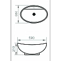 Умивалник Inter Ceramic ICB 346 BROWN – Inter Ceramic 346 BROWN - siko.bg Умивалник Inter Ceramic ICB 346 BROWN – Inter Ceramic 346 BROWN – миниатюра 1