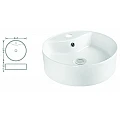 Умивалник Inter Ceramic ICB 803 – Inter Ceramic 803 – миниатюра 1