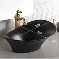 Washbasin ICB 877B – Inter Ceramic 877B – миниатюра 1