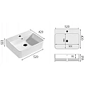 Умивалник ICB 889W – Inter Ceramic 889W - siko.bg Умивалник ICB 889W – Inter Ceramic 889W – миниатюра 1