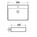 Умивалник ICB 5042LG – Inter Ceramic ICB 5042LG - siko.bg Умивалник ICB 5042LG – Inter Ceramic ICB 5042LG – миниатюра 1