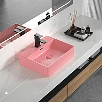 Умивалник ICB 5042PINK - siko.bg Умивалник ICB 5042PINK – Inter Ceramic