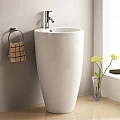 Порцеланов умивалник ICC 5185 – Inter Ceramic 5185 – миниатюра 2