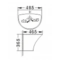 Порцеланов умивалник ICC 4746MB – Inter Ceramic 4746MB - siko.bg Порцеланов умивалник ICC 4746MB – Inter Ceramic 4746MB – миниатюра 1