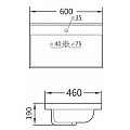 Умивалник ICC 5953B-2 – Inter Ceramic 5953B-2 - siko.bg Умивалник ICC 5953B-2 – Inter Ceramic 5953B-2 – миниатюра 1
