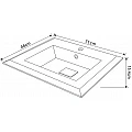 Умивалник от смола ICC 7146 – Inter Ceramic 7146 - siko.bg Умивалник от смола ICC 7146 – Inter Ceramic 7146 – миниатюра 1