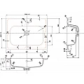 Умивалник от смола ICC 5955/2 – Inter Ceramic 5955/2 – миниатюра 1