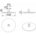 Stationary shower tray - ICH 2051G – Inter Ceramic 2051G – миниатюра 1