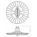 Stationary shower tray - ICH 2317C – Inter Ceramic 2317C – миниатюра 1