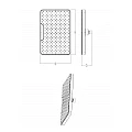 Stationary shower tray - ICH 2534 – Inter Ceramic 2534 – миниатюра 2