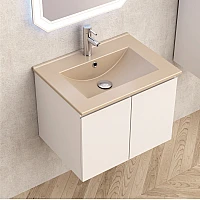 Мебели за баня  Inter Ceramic ICP 6045 + МИВКА ICC 6066BG БЕЖОВ МАТ – Inter Ceramic